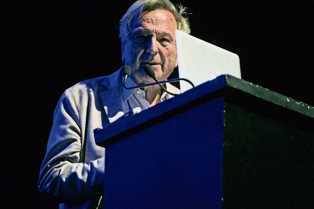 En el marco del Festival Mextrópoli, el español José Rafael Moneo expresó su gusto por la Ciudad de México (AGUSTIN SALINAS. EL UNIVERSAL)