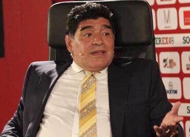 Hay "muchas chances" de ser vicepresidente de FIFA: Maradona