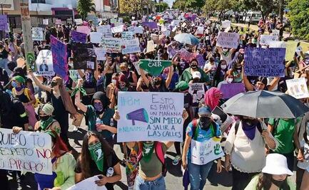 Sheinbaum llama a la manifestación pacífica en marcha contra violencia hacia las mujeres