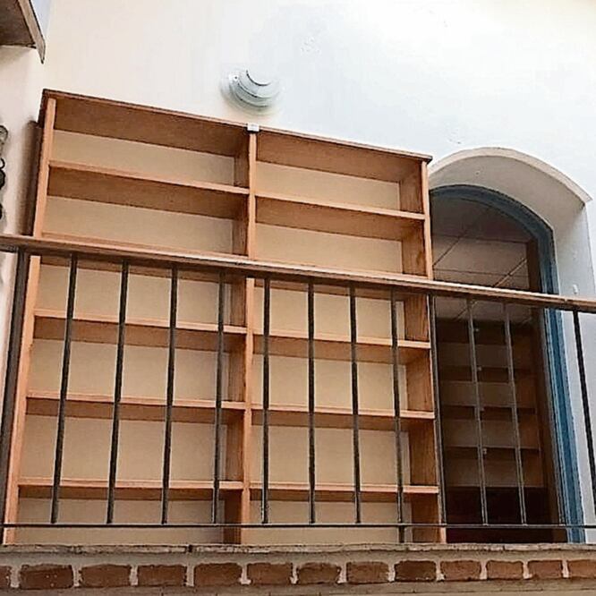 Uno de las áreas más emblemáticas de la biblioteca de Pitol ya luce vacía. CORTESÍA LAURA DEMENEGHI