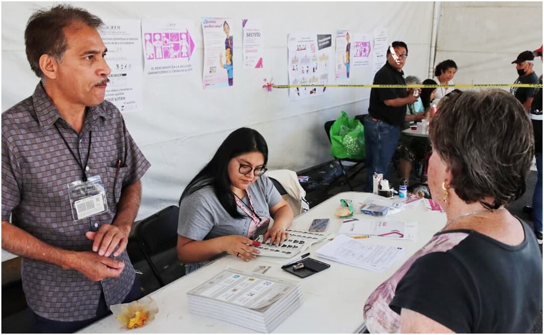 Elecciones 2023. Jornada electoral en Nezahualcóyotl: Foto: Fernanda Rojas