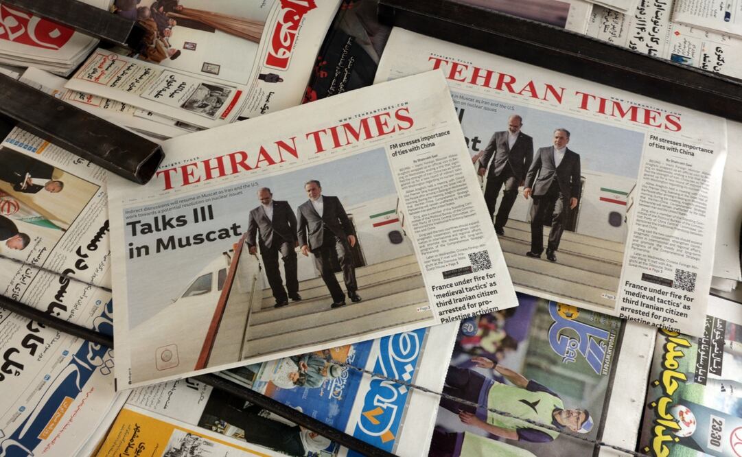 Irán y Estados Unidos celebrarán una tercera ronda de negociaciones nucleares el 26 de abril en Mascate, la capital de Omán. Foto: EFE