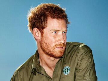 El príncipe Harry, modelo de portada de revista
