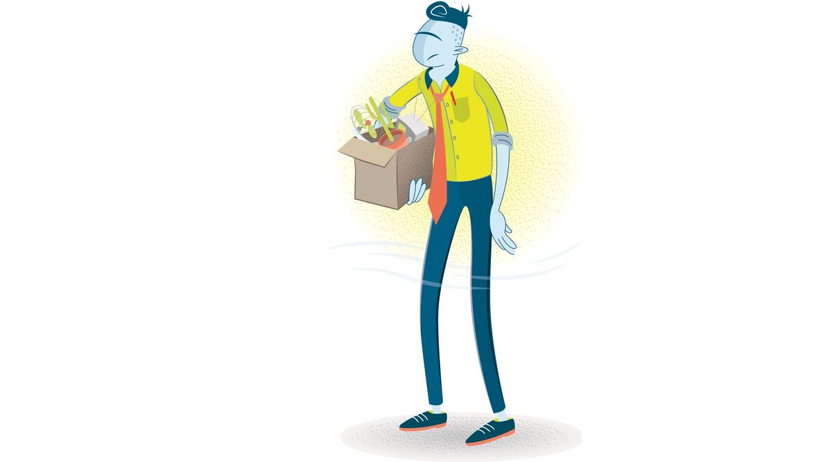 Cómo superar un despido (ILUSTRACIÓN: DANIEL RAZO)