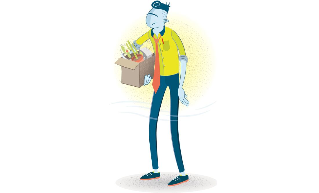 Cómo superar un despido (ILUSTRACIÓN: DANIEL RAZO)