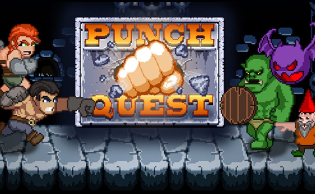 Ponche Quest es un juego de lucha estilo arcade, en el que en lugar de tener que llegar más lejos esquivando obstáculos y enemigos, tendremos que destrozarlos a puñetazos