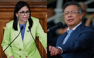 Colombia suspende reunión entre Petro y Delcy Rodríguez; cita fronteriza se cancela a última hora