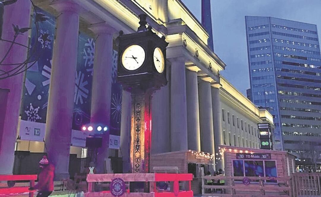 En Canadá, desde noviembre iniciaron las ceremonias de encendido de luces navideñas. Fotos: Cortesía de Jesús Martínez Soriano.