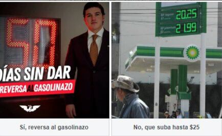 Movimiento Ciudadano reta a AMLO a consultar "gasolinazo"