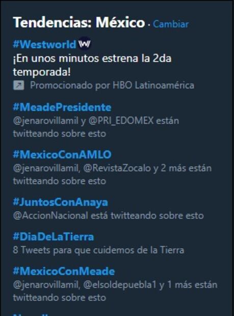 Desatan “guerra” de hashtags de candidatos ante debate