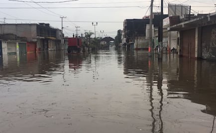 Atienden encharcamientos en Valle de Toluca