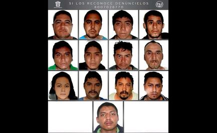 Dan hasta 75 años de cárcel a 13 integrantes de una banda de secuestradores en Toluca 