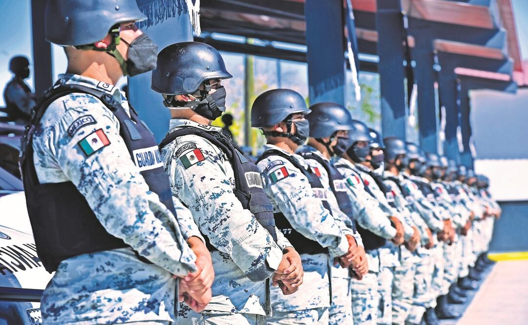 En los asuntos pendientes se impug- nan dis- posiciones de la ley de la GN. Foto: Archivo / EL UNIVERSAL