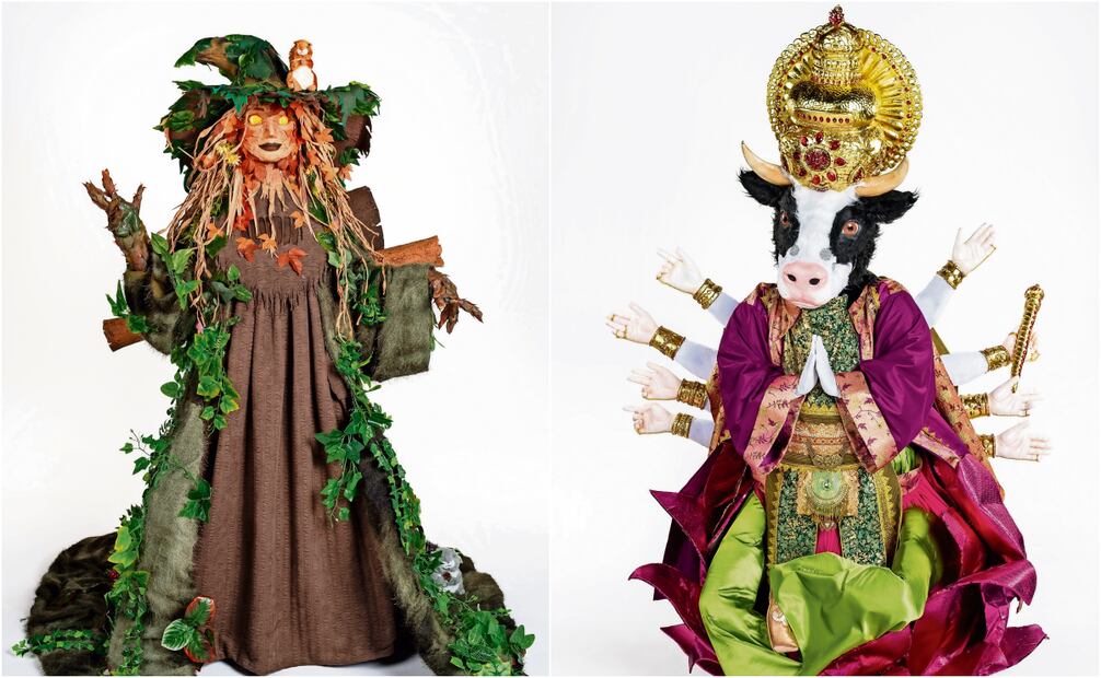 Para trajes como los de Namasté y Hechicera tardan de cuatro a cinco meses de elaboración. Foto: Televisa y Armando Pereda | El Universal