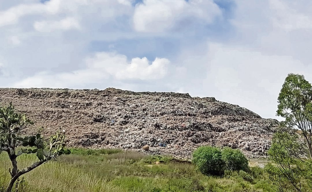 El basurero de Rincón Verde recibe cada día 2 mil toneladas de desechos de la Ciudad de México y municipios mexiquenses. Foto: Especial