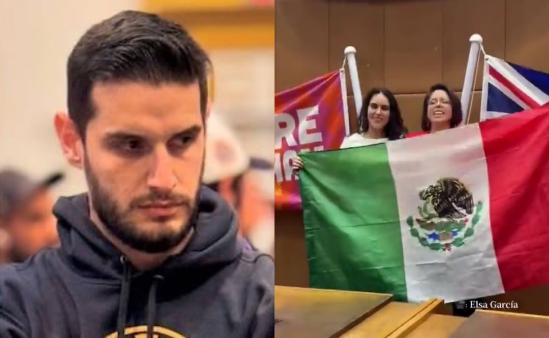 El momento donde la gimnasta olímpica aventó la bandera al piso, se viralizó. Fotos: Redes Sociales