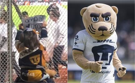 VIDEO: Pequeña aficionada de Pumas le dedica una hermosa pancarta a 'Goyo'