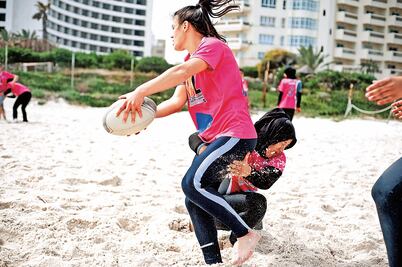 Revolución. Tunecinas hacen su primavera árabe en rugby 