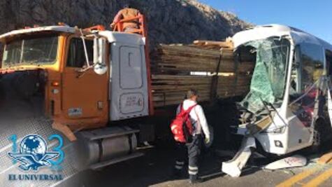 Accidente en súper carretera Durango a Mazatlán