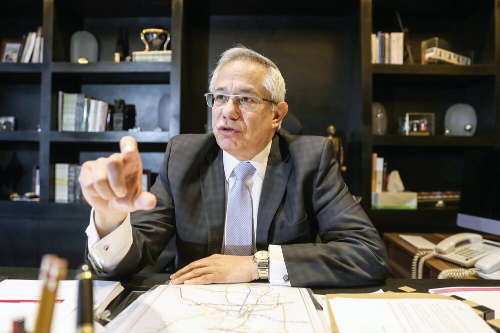 El director del Sistema de Transporte Colectivo (STC) Metro, Jorge Gaviño (Foto: Archivo)