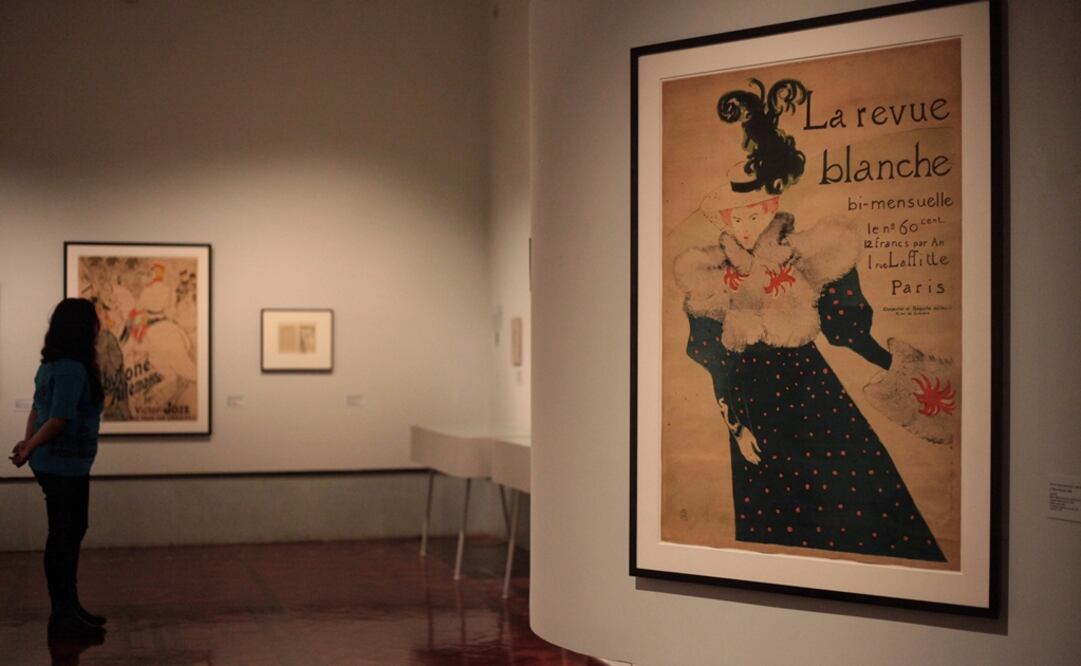 La exposición está conformada por dibujos, fotografías, litografías y filmes que permiten apreciar la vida parisina, especialmente la nocturna, de fines del siglo XIX. Foto Shashenka Gutiérrez