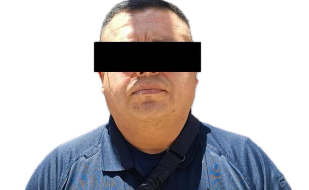 El comandante Manuel Márquez Loya es acusado de evasión de presos agravada, asociación delictuosa agravada, abuso de autoridad e incumplimiento de un deber legal (22/05/2025). Foto: Fiscalía de Sonora