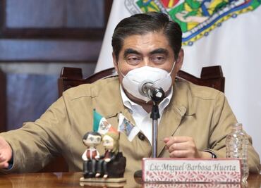 Miguel Barbosa exhorta a candidatos a denunciar hechos que vulneren su seguridad