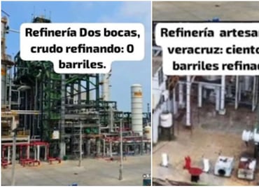 Aparece “mini refinería” de huachicol en Veracruz y estalla la indignación en redes; "pirata, pero refina más que Dos Bocas"