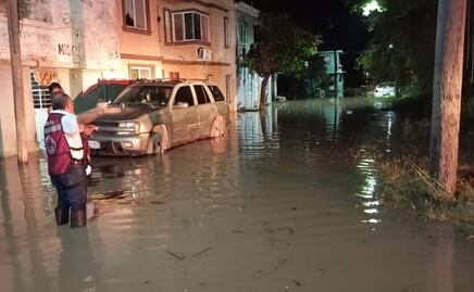 Supervisan zonas de riesgo en Tampico, ante creciente del río Pánuco
