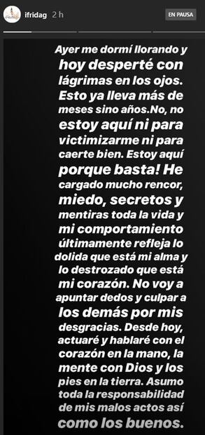 Frida Sofía explota, pide perdón y advierte cambio drástico en su vida