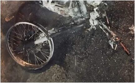 Suegra intenta acuchillar a su yerno en Yucatán; al no lograrlo, incendia su motocicleta