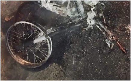 Suegra intenta acuchillar a su yerno en Yucatán; al no lograrlo, incendia su motocicleta