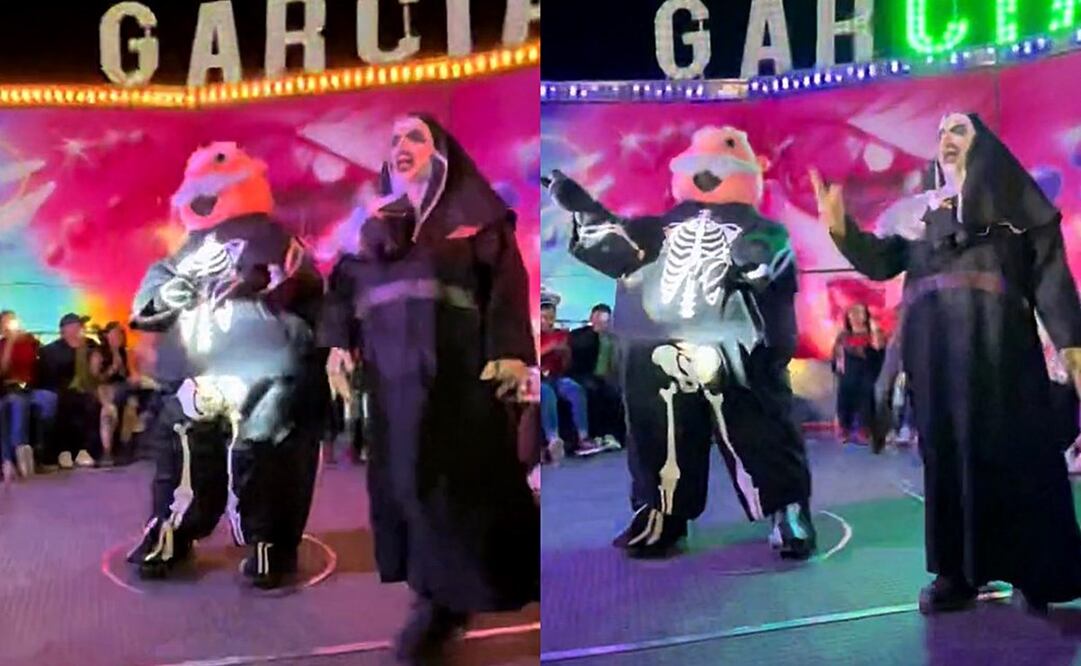 La "monja viral de TikTok" recibió una visita inesperada. Foto: TikTok Dr. Simi