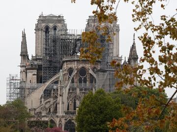 Invaluables obras de arte se dañaron tras el incendio en Notre Dame