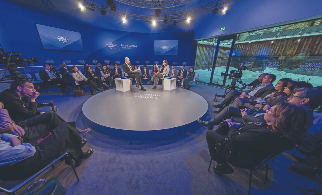 Ngozi Okonjo-Iweala pidió calma en el Foro de Davos. Foto: de EFE