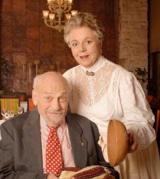 Giorgio De´Angelli y Alicia Gironella, una grna pareja gastronómica.