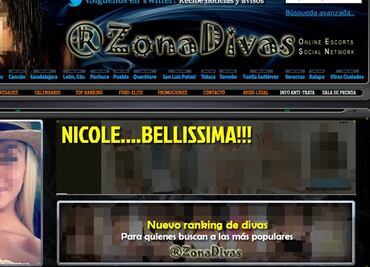 Dan 30 años de prisión a venezolana ligada al sitio web Zona Divas