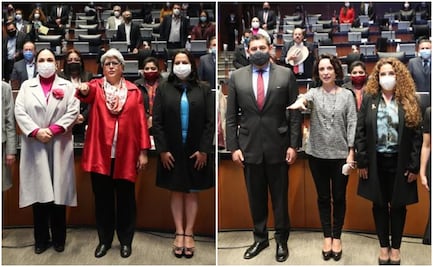 Rinden protesta en el Senado Graciela Márquez y Galia Borja para el Inegi y Banxico
