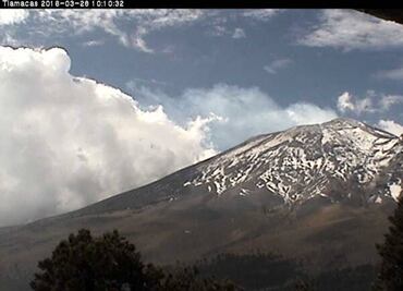 127 low-intensity exhalations registered at Popocatépetl volcano