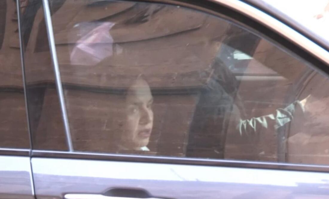 Grecia Quiroz, viuda de Carlos Manzo, llega a Palacio Nacional este martes 4 de noviembre de 2025 para reunirse con la presidenta Claudia Sheinbaum. Foto: Salvador Corona/ EL UNIVERSAL