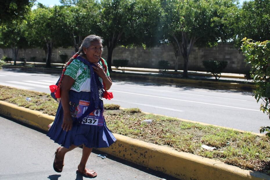 Aurelia Morales, Participante de la Tortilla 2023 en Santa María Coapan  FOTO Araceli Martínez