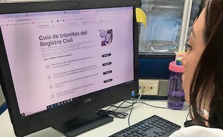 Como realizar los trámites del Registro Civil en línea; hay que tener la llave digital de la CDMX
