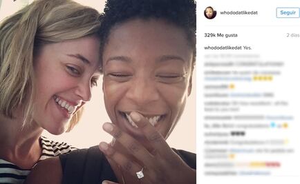 Actriz de "Orange is the New Black" se compromete con su novia