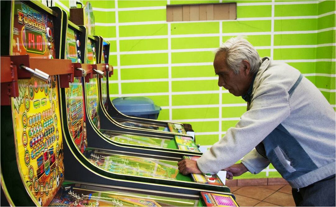 Maquinitas tragamonedas. Foto: Diego Simón/ EL UNIVERSAL