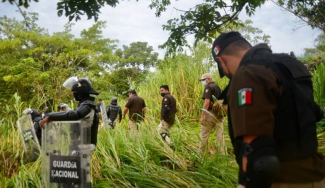 Tras enfrentamiento, autoridades dispersan cuarta caravana migrante en Chiapas