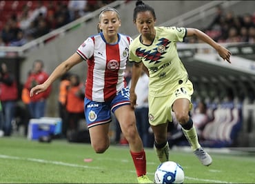 Chivas Femenil cae ante América en la ida de los cuartos de final