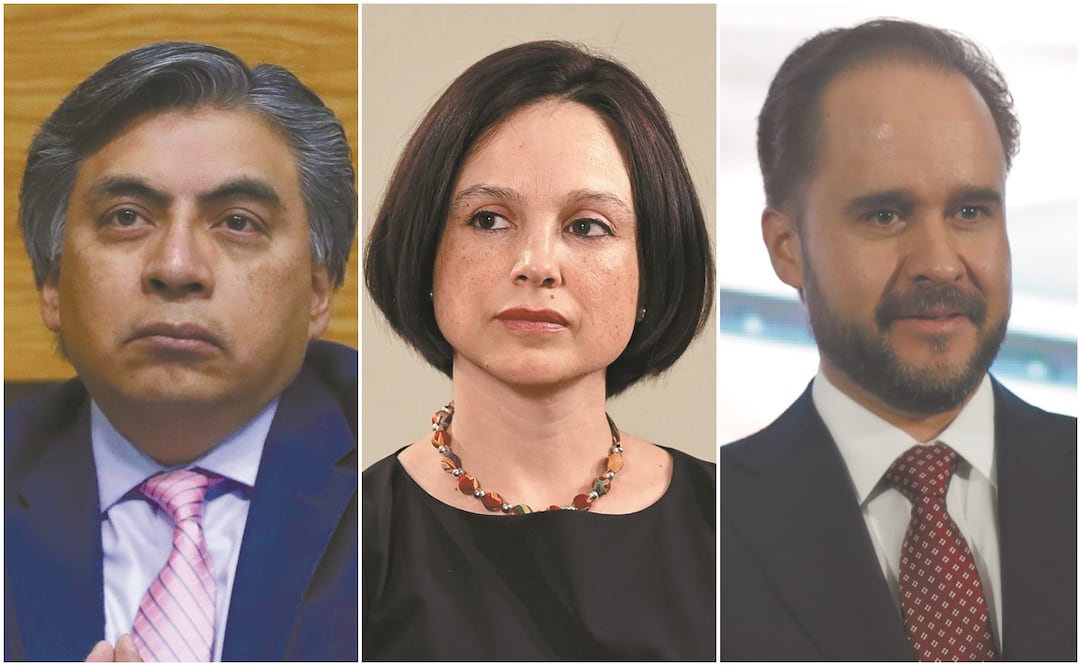 Gerardo Esquivel, Galia Borja y Carlos Ramírez. Foto: Archivo. El Universal