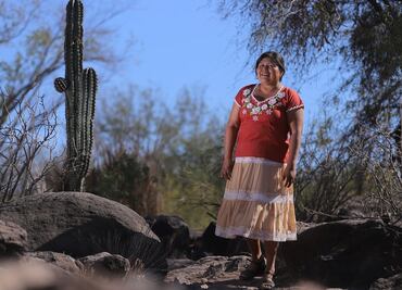 Anabela, abogada yaqui que lleva la lucha indígena a la ONU