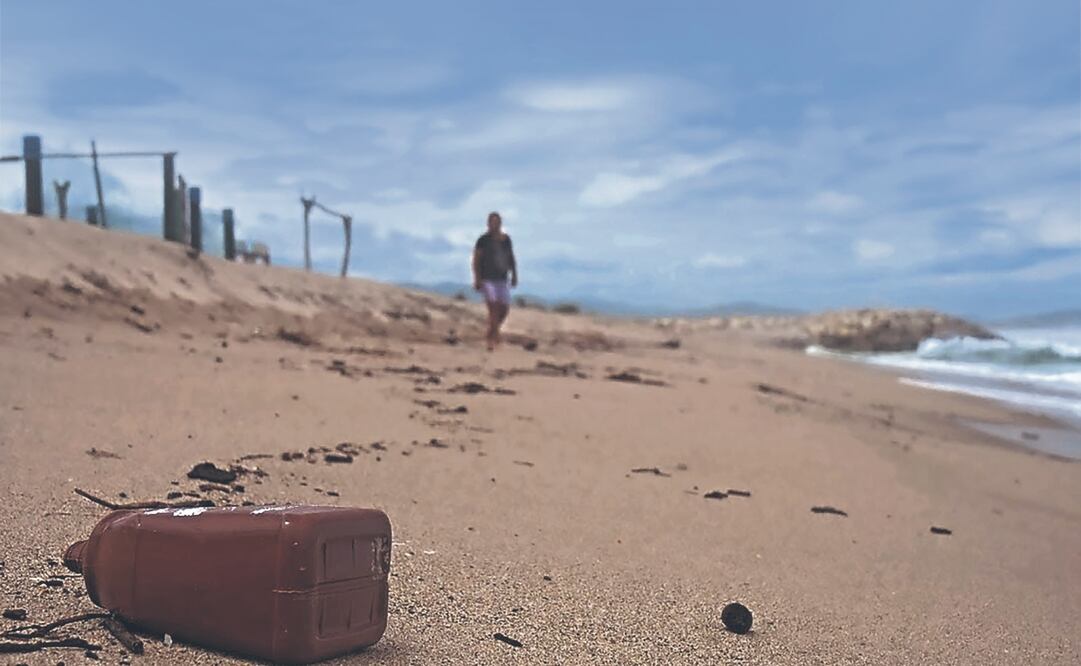 Reciclan para salvar las playas de Oaxaca. Foto: de Aldo Sotelo