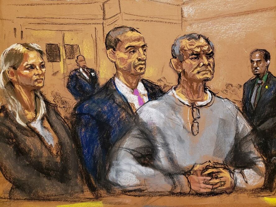 Genaro García Luna en Ilustración en NY - Reuters